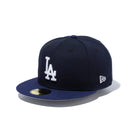 59FIFTY MLB CUSTOM ロサンゼルス・ドジャース ネイビー / ライトネイビー グレーアンダーバイザー