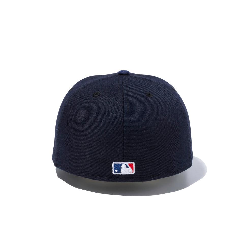 59FIFTY MLB CUSTOM ロサンゼルス・ドジャース ネイビー / ライトネイビー グレーアンダーバイザー