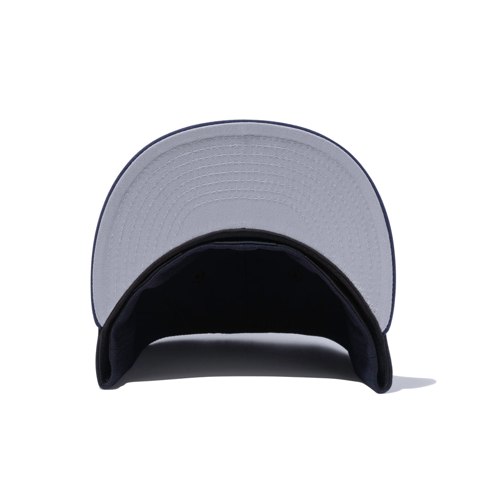 59FIFTY MLB CUSTOM ロサンゼルス・ドジャース ネイビー / ライトネイビー グレーアンダーバイザー