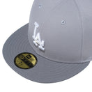 59FIFTY MLB CUSTOM ロサンゼルス・ドジャース グレー / ストームグレー グレーアンダーバイザー