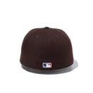 59FIFTY MLB CUSTOM ロサンゼルス・ドジャース ウォールナット / バーントウッド グレーアンダーバイザー