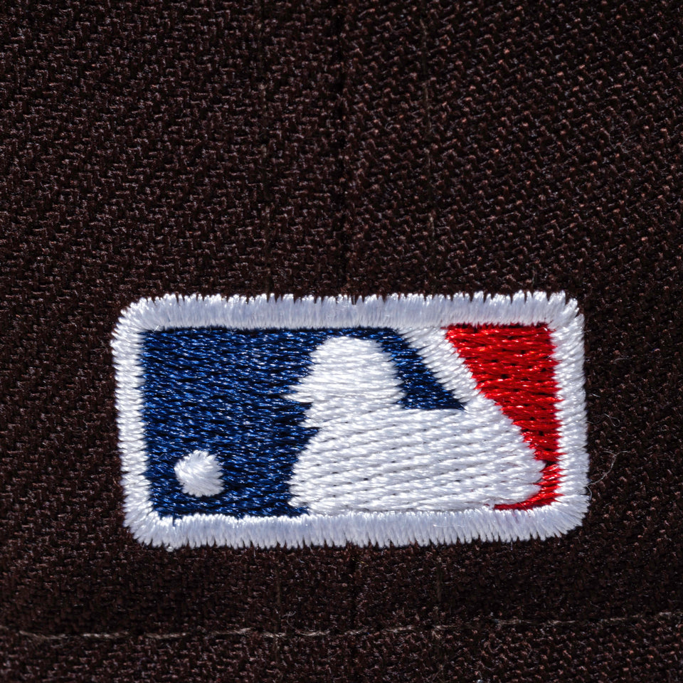 59FIFTY MLB CUSTOM ロサンゼルス・ドジャース ウォールナット / バーントウッド グレーアンダーバイザー