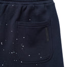 スウェットパンツ ハンドペイント BLACK LABEL FW22 ダークネイビー