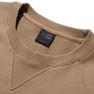 裏毛 クルーネック スウェット ハンドペイント BLACK LABEL FW22 カーキ