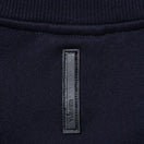 裏毛 クルーネック スウェット ハンドペイント BLACK LABEL FW22 ダークネイビー