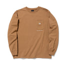 長袖 ポケットTシャツ ヘビーウェイト BLACK LABEL FW22 カーキ