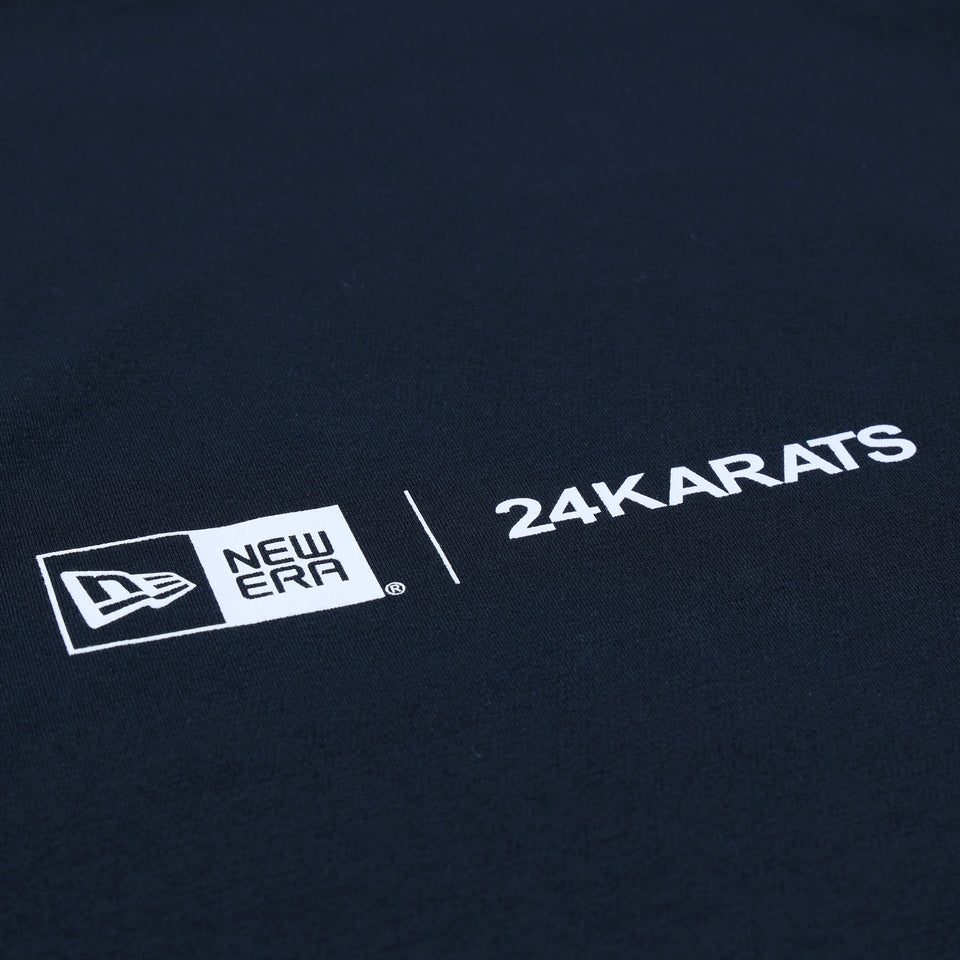 長袖 パフォーマンス Tシャツ 24karats ブラック レギュラーフィット