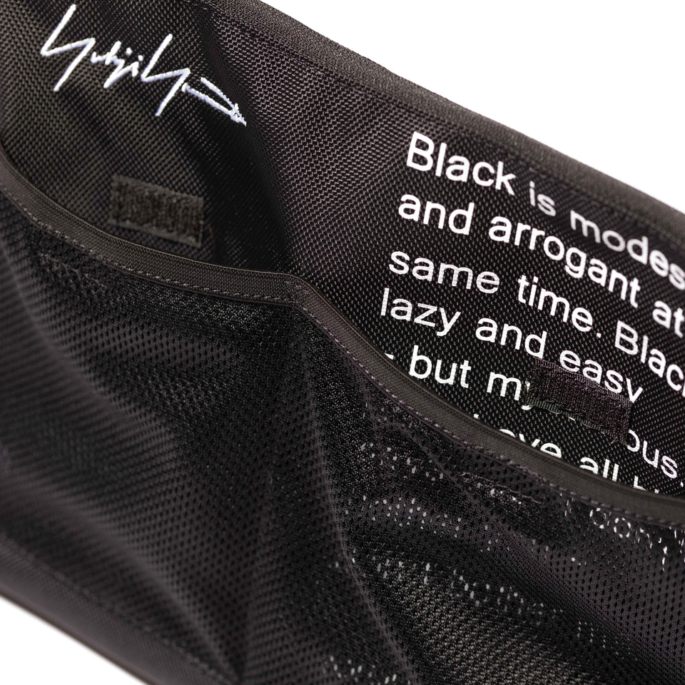 サコッシュ 2.5L Yohji Yamamoto SS23 Black ブラック