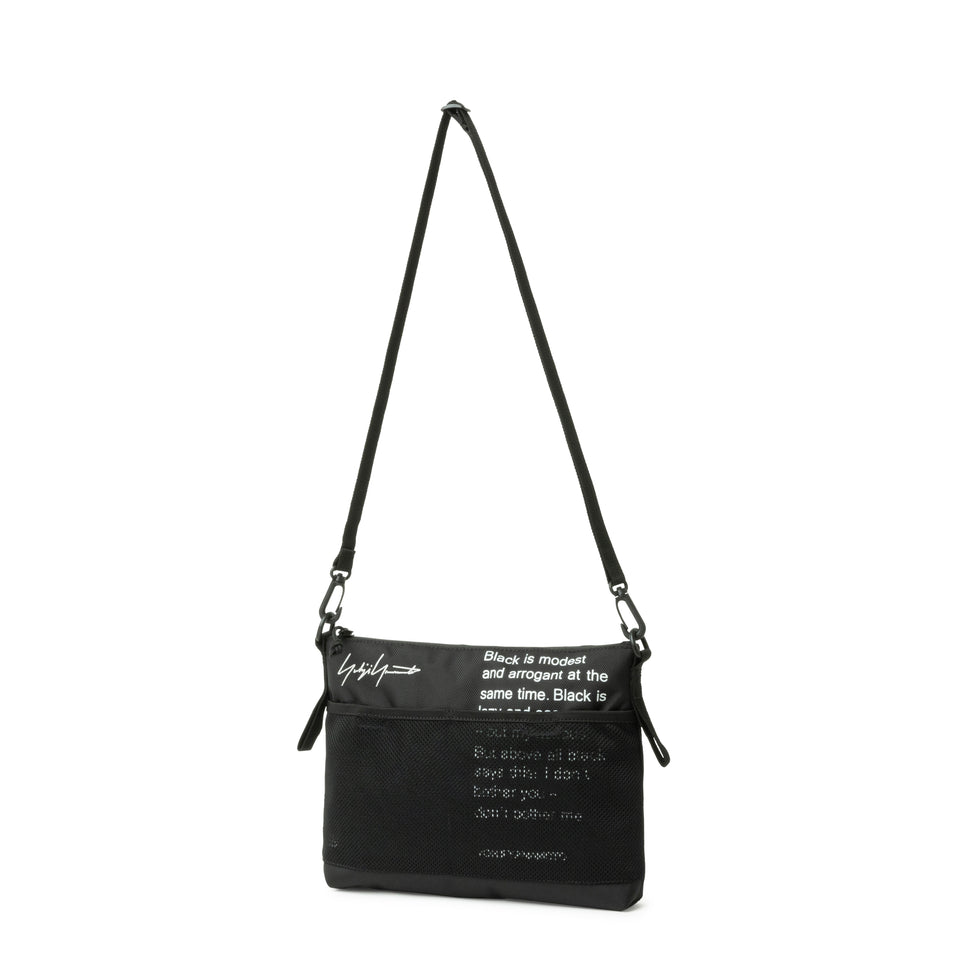 サコッシュ 2.5L Yohji Yamamoto SS23 Black ブラック