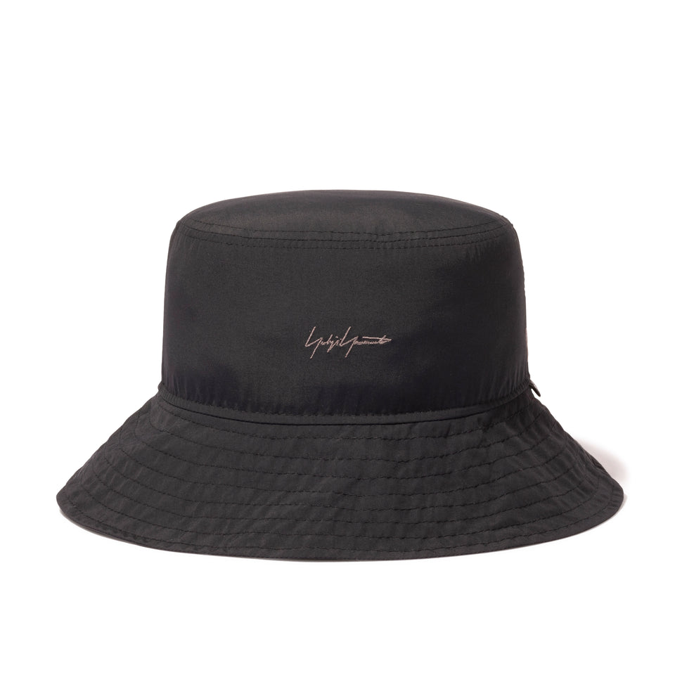 バケット03 Yohji Yamamoto SS23 PERTEX シグネチャーロゴ ブラック