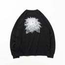 長袖 コットン Tシャツ Yohji Yamamoto SS23 ダリア ブラック レギュラーフィット