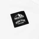 半袖 パフォーマンス Tシャツ HIGH FIVE FACTORY ウーブンラベル ホワイト レギュラーフィット