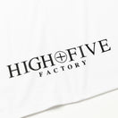 半袖 パフォーマンス Tシャツ HIGH FIVE FACTORY ウーブンラベル ホワイト レギュラーフィット