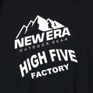 半袖 パフォーマンス Tシャツ HIGH FIVE FACTORY ロゴ ブラック レギュラーフィット