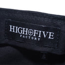 カジュアルクラシック HIGH FIVE FACTORY ウーブンラベル ブラック