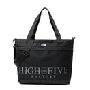 ジムトートバッグ 37L HIGH FIVE FACTORY ロゴ ブラック