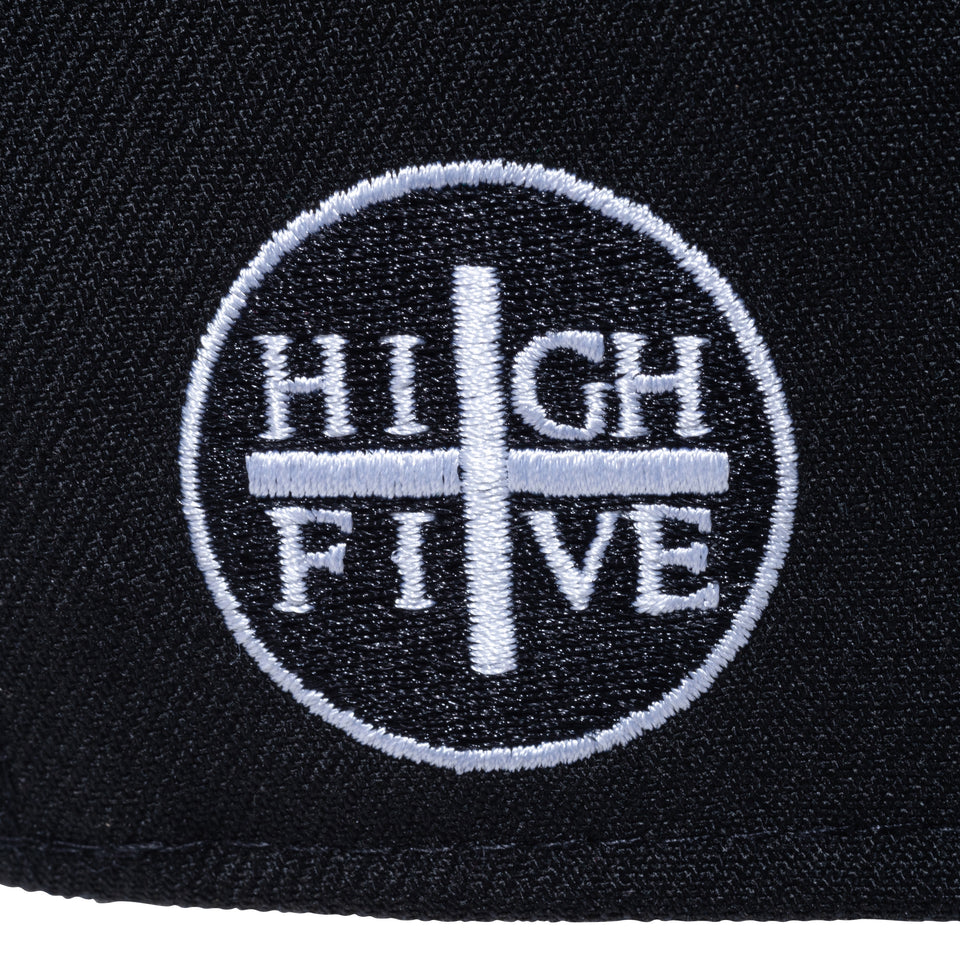 9FIFTY HIGH FIVE FACTORY Water Repellent ロゴ ブラック