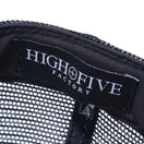 9FORTY A-Frame トラッカー HIGH FIVE FACTORY ラウンドロゴ ブラック