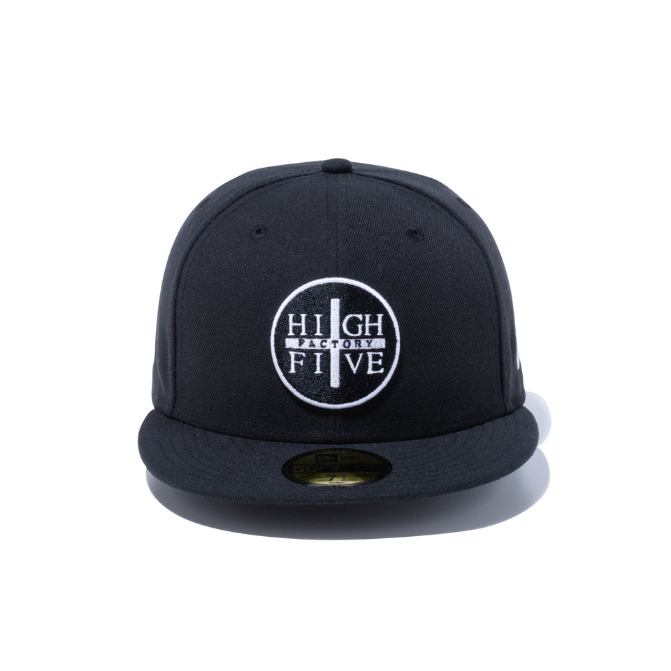 59FIFTY HIGH FIVE FACTORY Water Repellent ラウンドロゴ ブラック