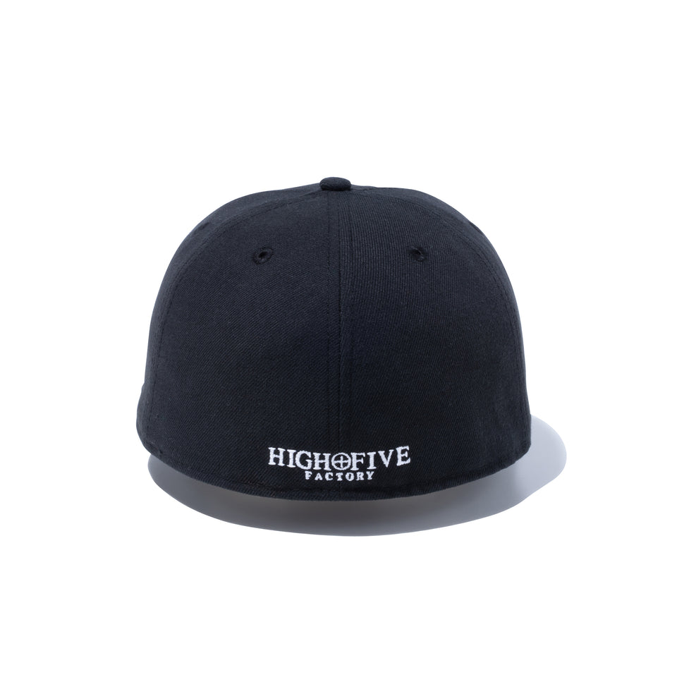 59FIFTY HIGH FIVE FACTORY Water Repellent ラウンドロゴ ブラック