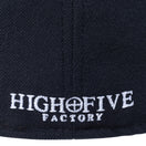 59FIFTY HIGH FIVE FACTORY Water Repellent ラウンドロゴ ブラック