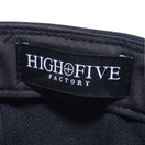 59FIFTY HIGH FIVE FACTORY Water Repellent ラウンドロゴ ブラック