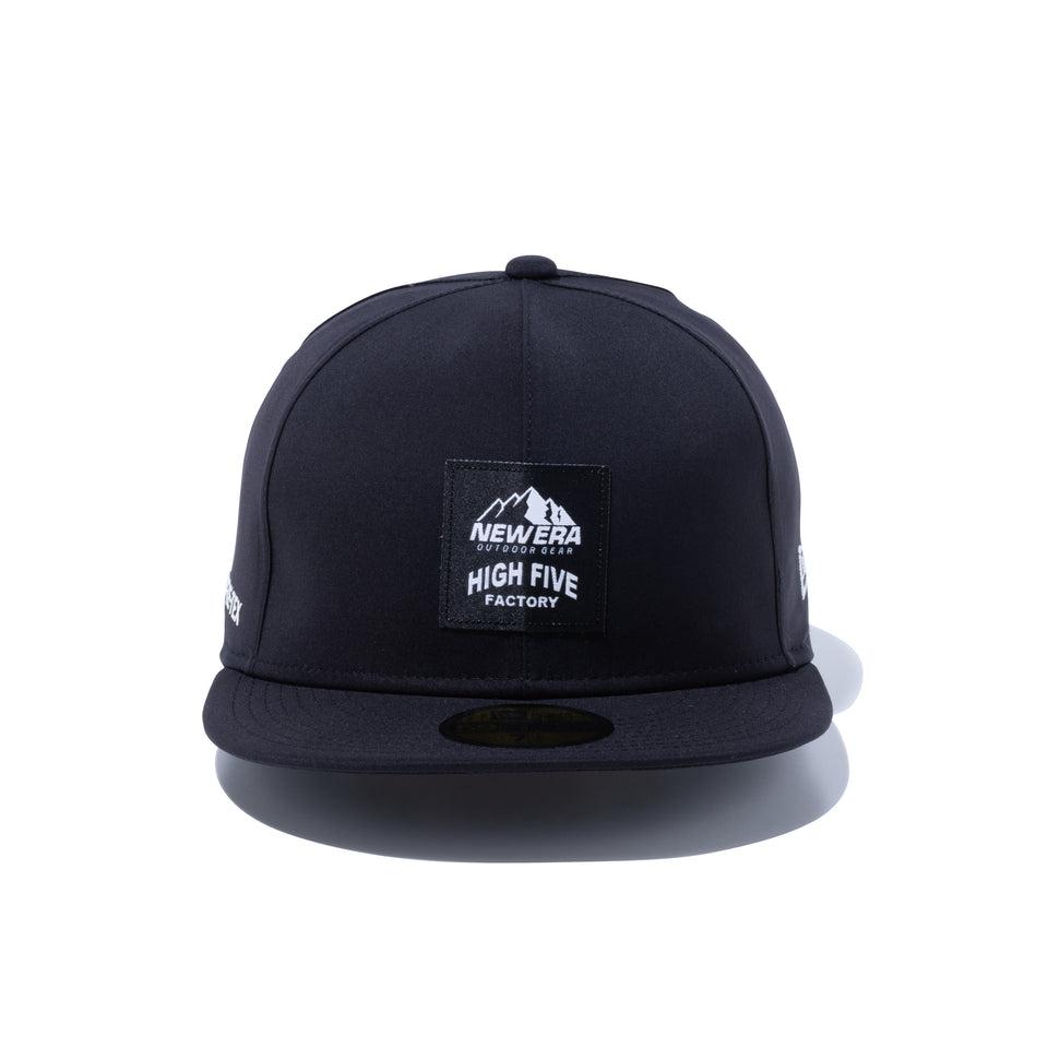 59FIFTY HIGH FIVE FACTORY GORE-TEX PACLITE ウーブンラベル ブラック