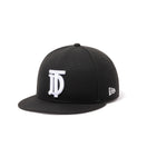 9FIFTY DOWNTOWN × New Era イニシャルロゴ ブラック