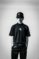 【ゴルフ】 半袖 ミドルネック パフォーマンスTシャツ WILDSIDE YOHJI YAMAMOTO ブラック