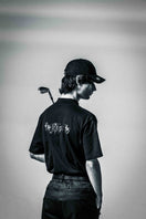 【ゴルフ】 半袖 ミドルネック パフォーマンスTシャツ WILDSIDE YOHJI YAMAMOTO ブラック
