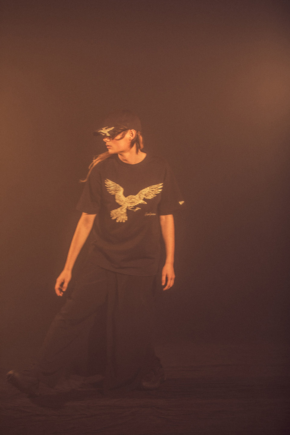 半袖 コットン Tシャツ Yohji Yamamoto SS22 CROW レギュラーフィット