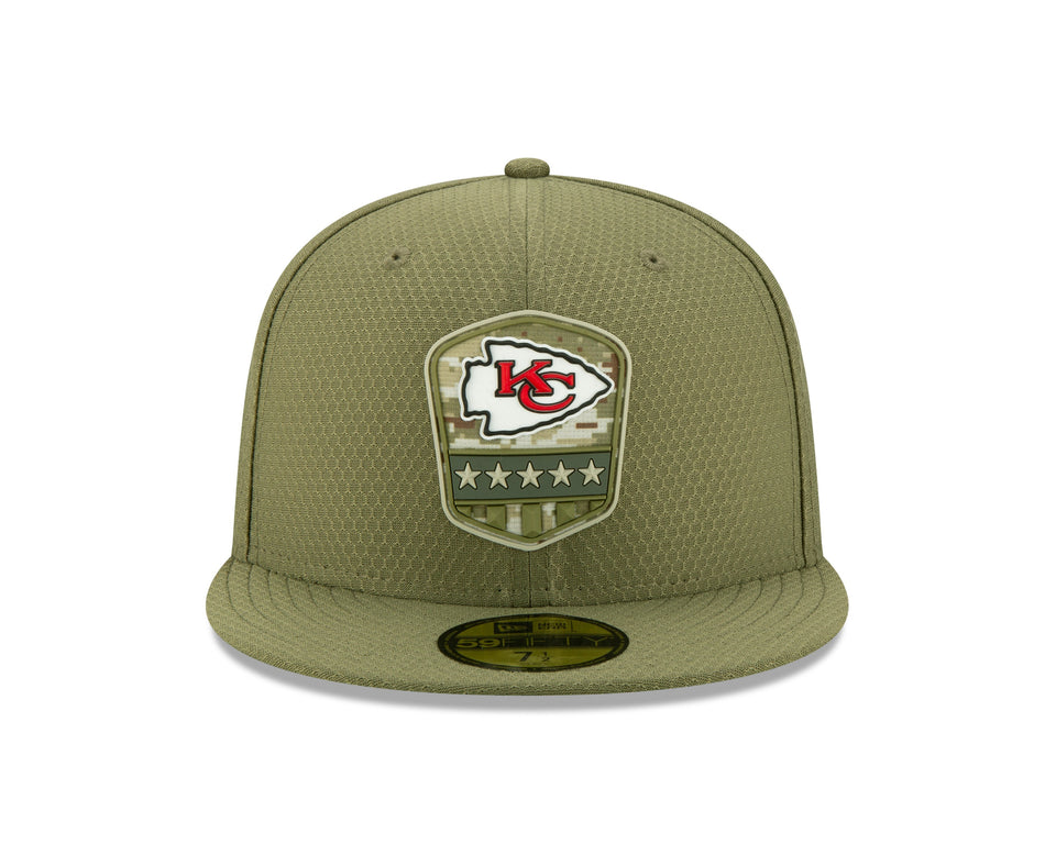 59FIFTY 2019 NFL Salute to Service カンザスシティ・チーフス - 【STG】ニューエラ｜キャップ、バッグ、アパレルのNEW ERA公式通販サイト