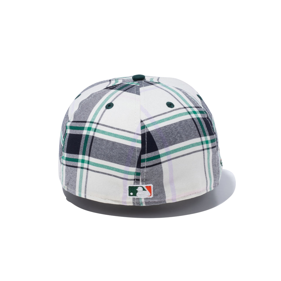 59FIFTY BLACK LABEL SS23 ニューヨーク・メッツ マドラスチェック グリーン グレーアンダーバイザー