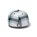 59FIFTY BLACK LABEL SS23 ニューヨーク・メッツ マドラスチェック グリーン グレーアンダーバイザー