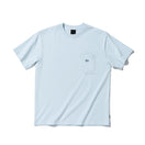 半袖 ポケット コットンTシャツ NEW ERA BLACK LABEL ライトブルー
