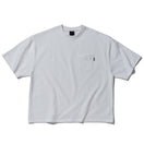 半袖 ポケット ヘビーウェイト コットンTシャツ NEW ERA BLACK LABEL ホワイト ビッグシルエット
