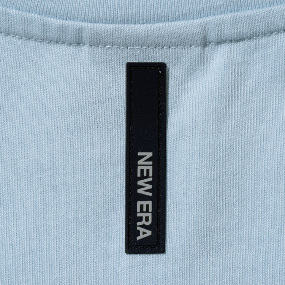 半袖 ポケット ヘビーウェイト コットンTシャツ NEW ERA BLACK LABEL ライトブルー ビッグシルエット