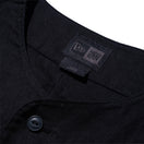 半袖 ベースボールシャツ NEW ERA BLACK LABEL ブラック