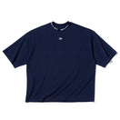半袖 コットン ジャカード Tシャツ BLACK LABEL SS23 ネイビー