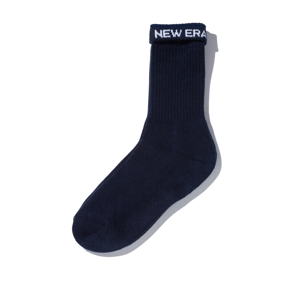 ソックス クルー 2ペア BLACK LABEL SS23 ネイビー / ダークグリーン