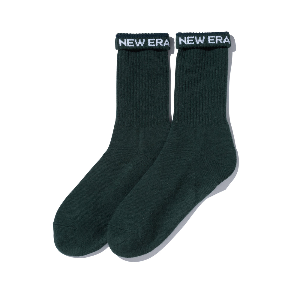 ソックス クルー 2ペア BLACK LABEL SS23 ネイビー / ダークグリーン