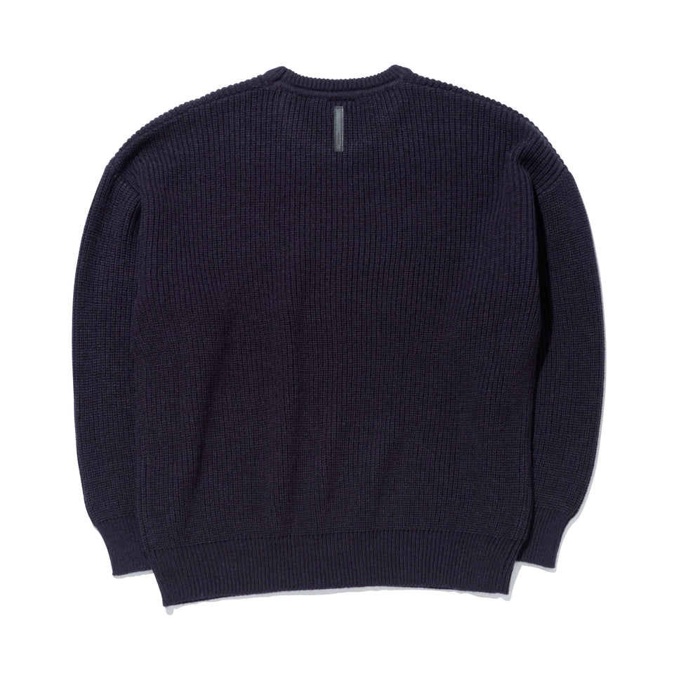 リブニット BLACK LABEL FW22 ダークネイビー