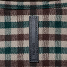 フランネルチェックシャツ BLACK LABEL FW22 ブラウン