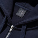スウェット フルジップ フーディー ヘビーウェイト BLACK LABEL FW22 ダークネイビー