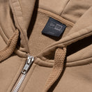 スウェット フルジップ フーディー ヘビーウェイト BLACK LABEL FW22 カーキ