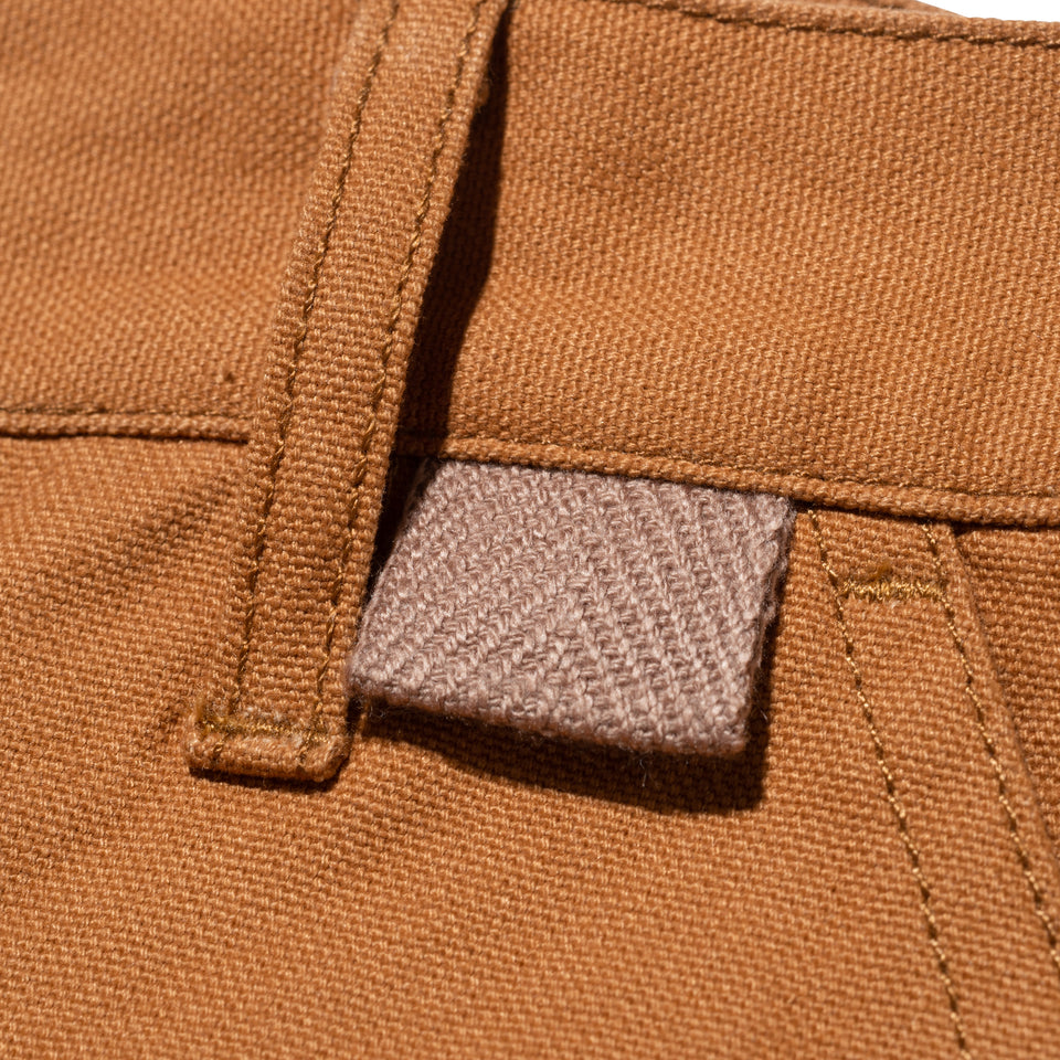 ダックパンツ ダブルニー BLACK LABEL FW22 キャメル