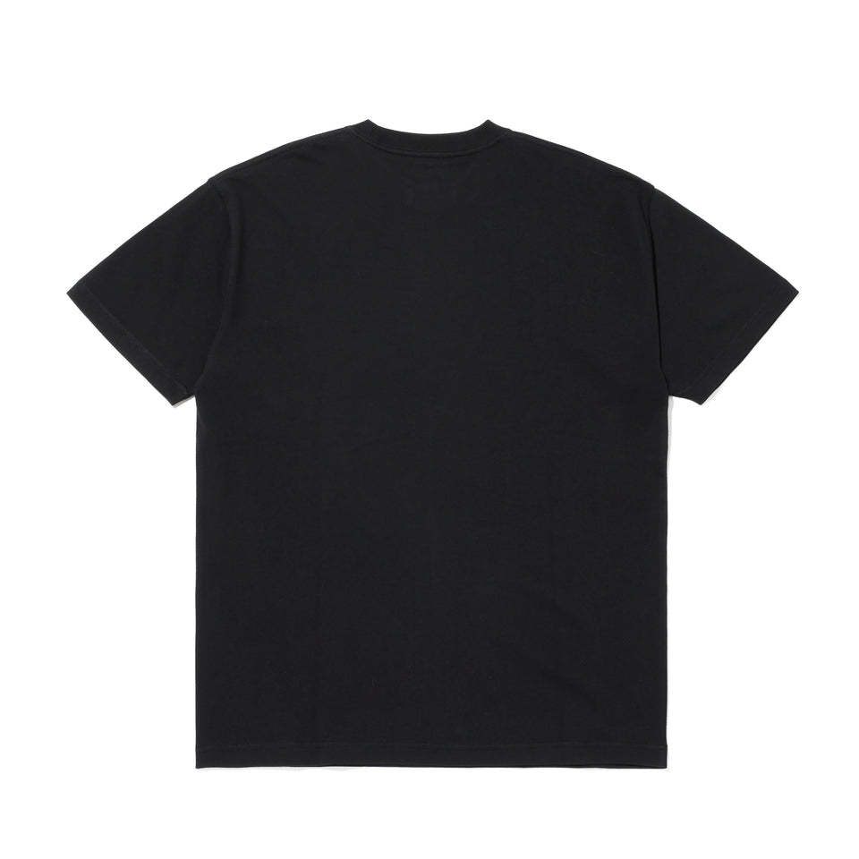 半袖 コットン Tシャツ Yohji Yamamoto SS22 ブロックフォント ブラック