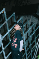 半袖 コットン Tシャツ Yohji Yamamoto FW22 シグネチャーロゴ YY ブラック