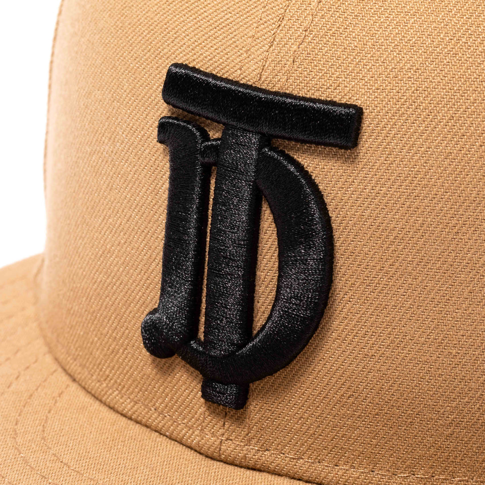 9FIFTY DOWNTOWN × New Era イニシャルロゴ カーキ