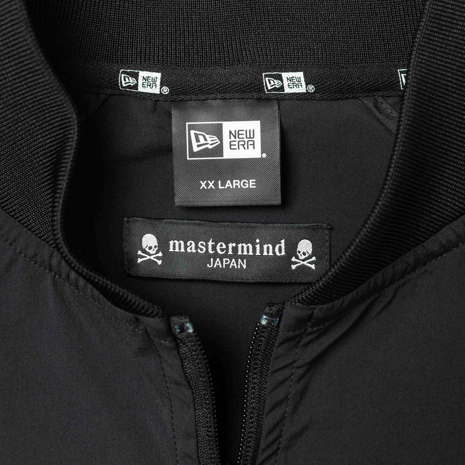 ボンバージャケット mastermind JAPAN マスターマインド・ジャパン ブラック × ブラック